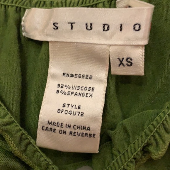 😍 Max Studio By leon Max XS top green - Picture 4 of 8